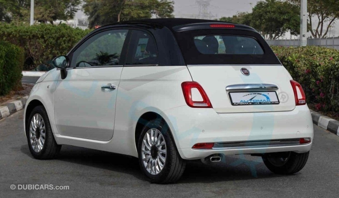 Fiat 500 Cabrio 1.4L , FWD , 2024 GCC , 0Km , With 5 Years Or 120K Km Warranty @Official Dealer