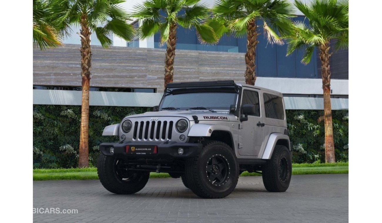 جيب رانجلر Rubicon X | 2,256 P.M (4 Years)⁣ | 0% Downpayment | Jeep Agency Maintained!