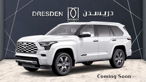 Toyota Sequoia 2025 Capstone Hybrid 4WD. Coming Soon