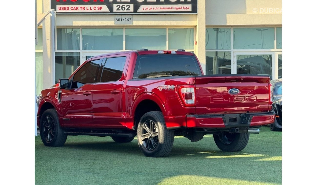 فورد F 150 فورد F150 لاريت 2021 بيك اب خليجي 4 ابواب  فل ابشن صبغ وكاله تشييكات وكاله تحت الضمان