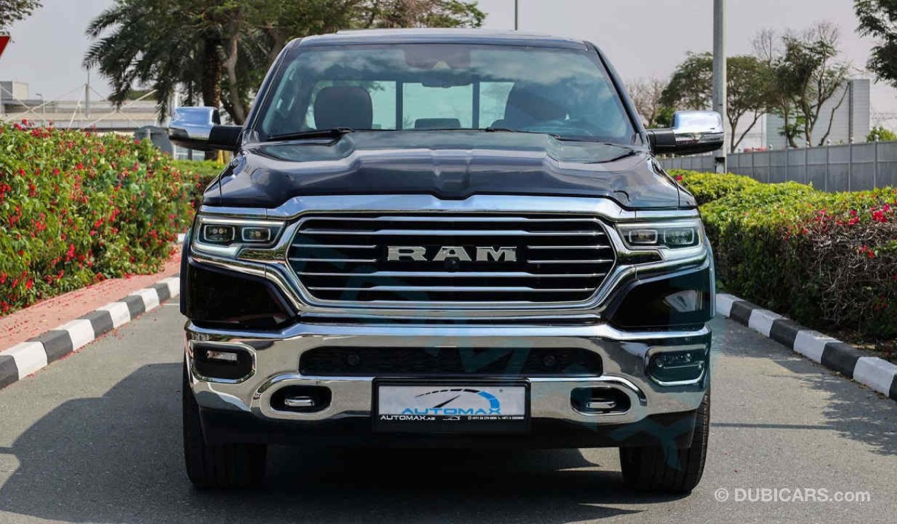 رام 1500 Longhorn Crew Cab V8 5.7L HEMI , 2024 GCC , 0Km , With 3 Years or 60K Km Warranty @Official Dealer