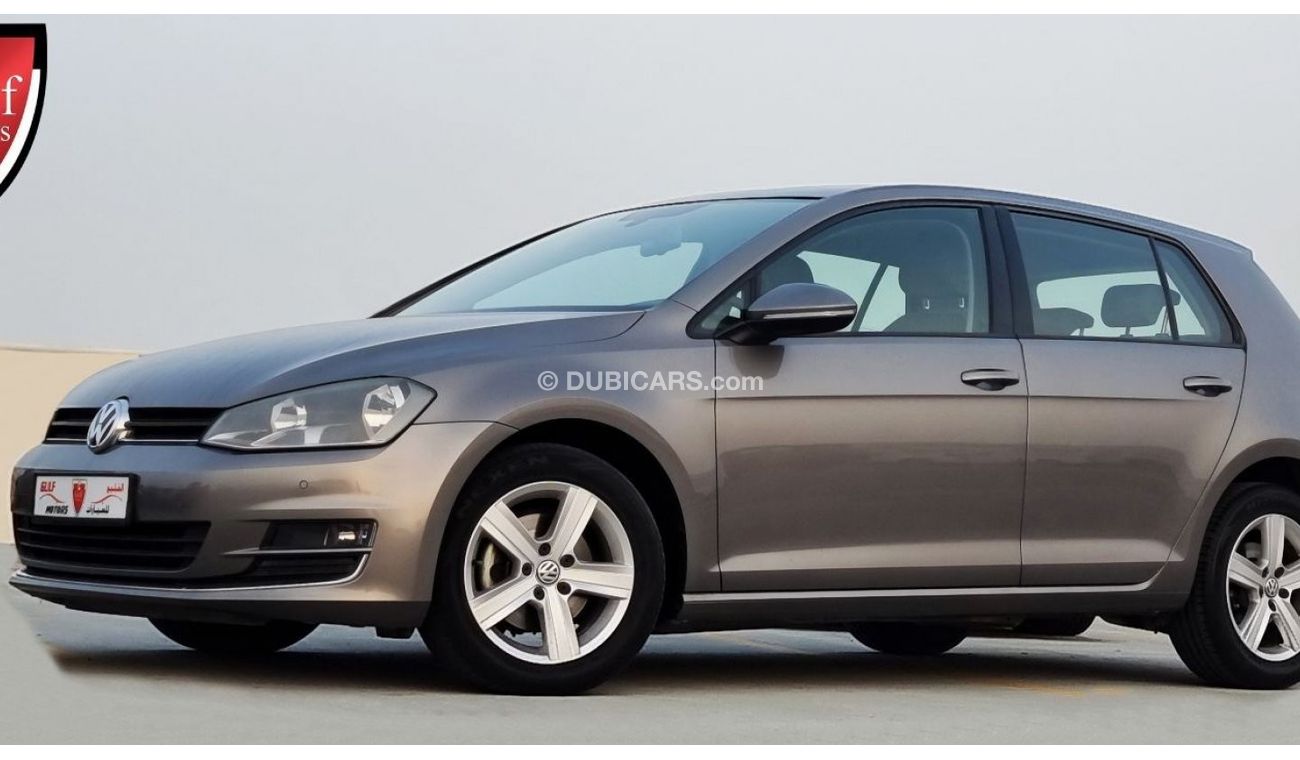 Volkswagen Golf TSI-2015-GCC-FULL OPTION-EXCELLENT CONDITION-VAT INCLUSIVE-BANK FINANCE AVILABLE