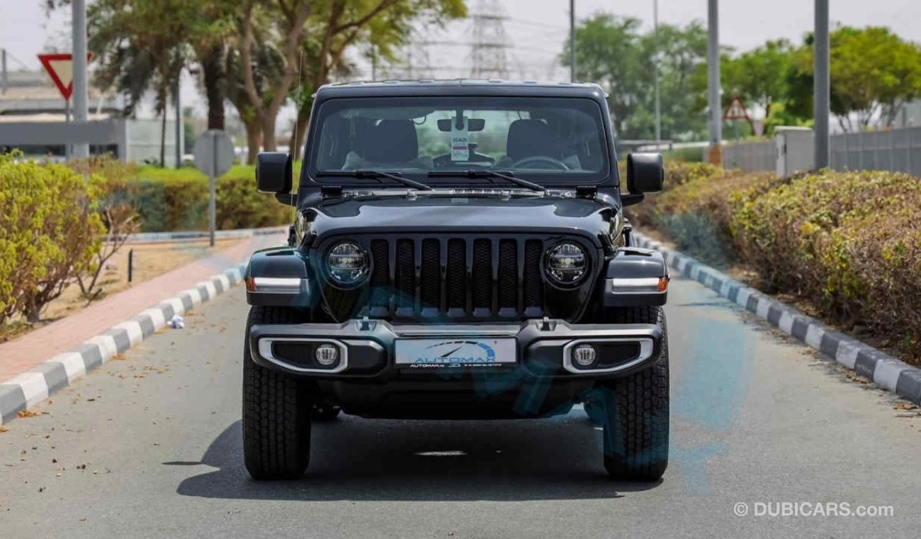 جيب رانجلر Unlimited Sahara V6 3.6L , 2023 GCC , 0Km , With 3 Years or 60K Km Warranty @Official Dealer