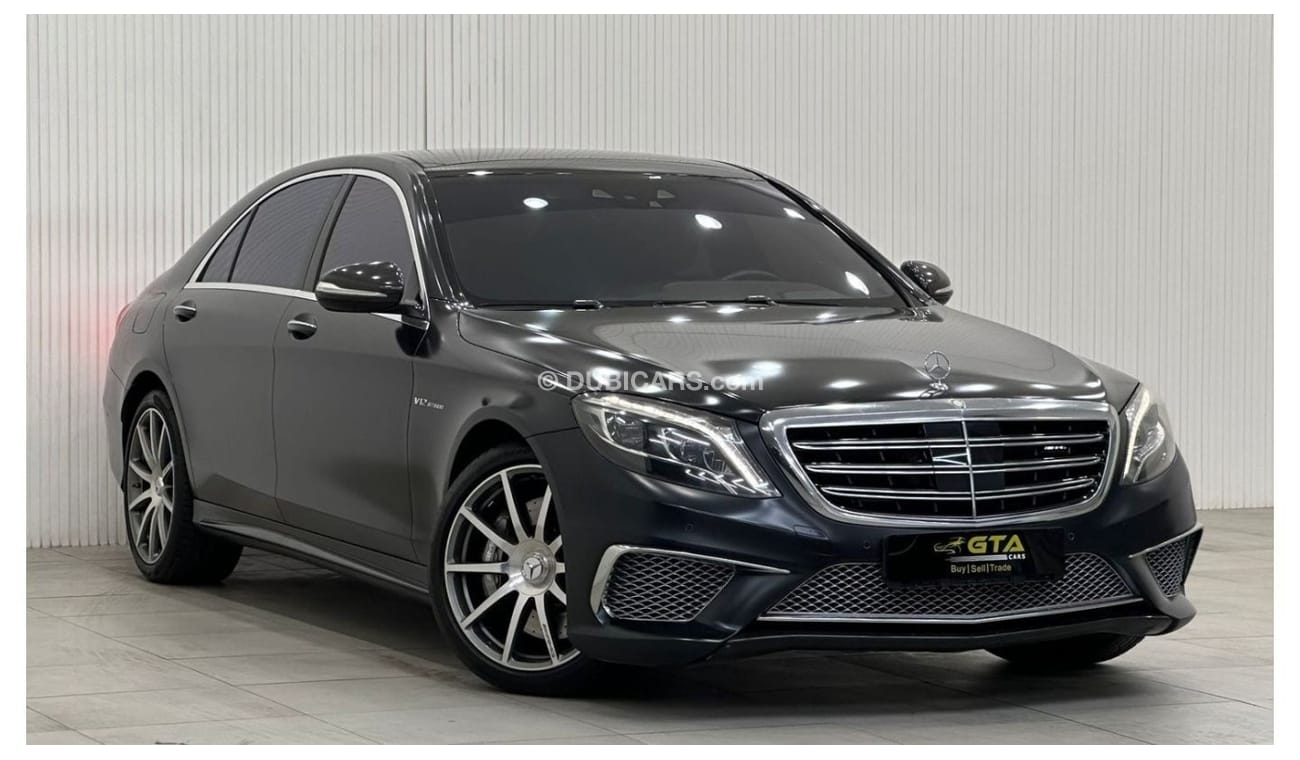 Mercedes-Benz S 65 AMG Std 2015 Mercedes Benz S65 AMG, Service History, Full Options, Very Low Kms, GCC