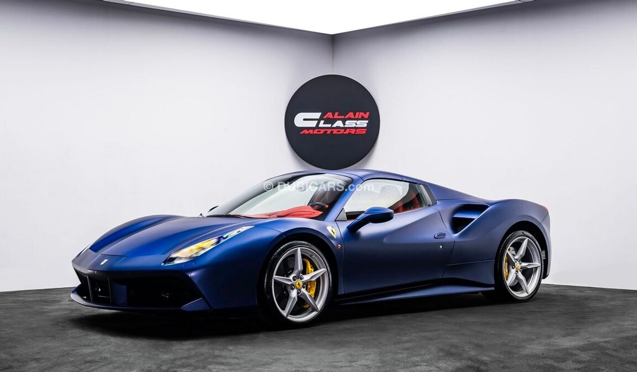 فيراري 488 Spider 2019 - GCC - Under Warranty and Service Contract