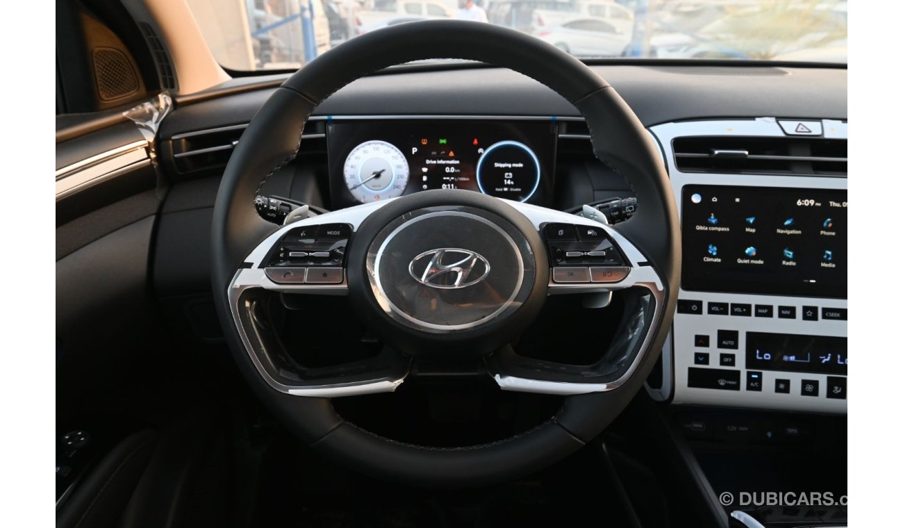 هيونداي توسون Hyundai Tucson 1.6L Turbo, Petrol, (Mid+ Option) Model 2022, Color White