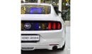 فورد موستانج EXCELLENT DEAL for our Ford Mustang ( 2015 Model ) in White Color GCC Specs