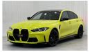 بي أم دبليو M3 2023 BMW M3 Competition SAO PAULO YELLOW, Aug 2026 BMW Warranty + Service Package, Full Service Hist