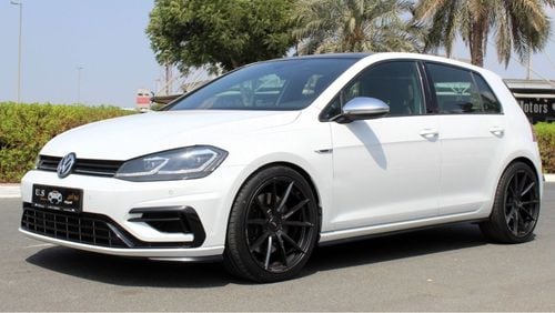 فولكس واجن جولف ار VOLKSWAGEN GOLF R 2019 GCC WITH FULL AGENCY SERVICE HISTORY IN MINT CONDITION