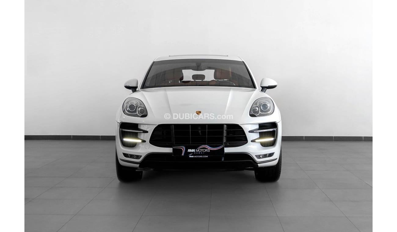 بورش ماكان 2015 Porsche Macan Turbo Full Option / Full Porsche Service History / Two Years ARM Service Pack