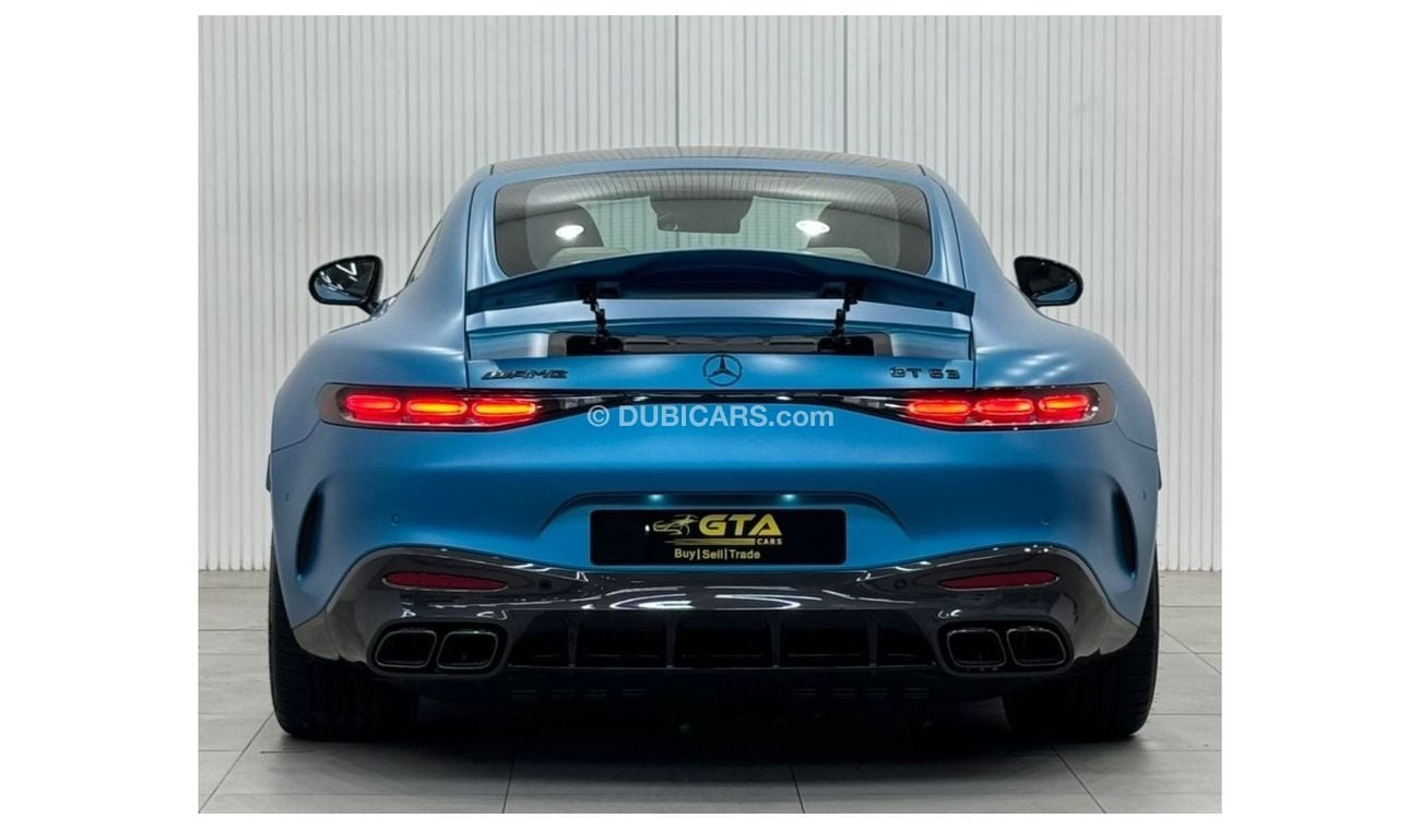 مرسيدس بنز AMG GT 2024 Mercedes-AMG GT63 Coupe, Brand New, Special AMG Hyper Blue Magno Color, 1 Year Warranty