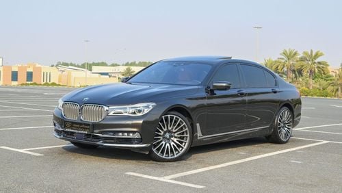 BMW 750Li Luxury AED 4,452/month 2016 | BMW | 750Li X-DRIVE | WARRANTY: VALID UNTIL SEP 2024 OR 160,000KM | B2