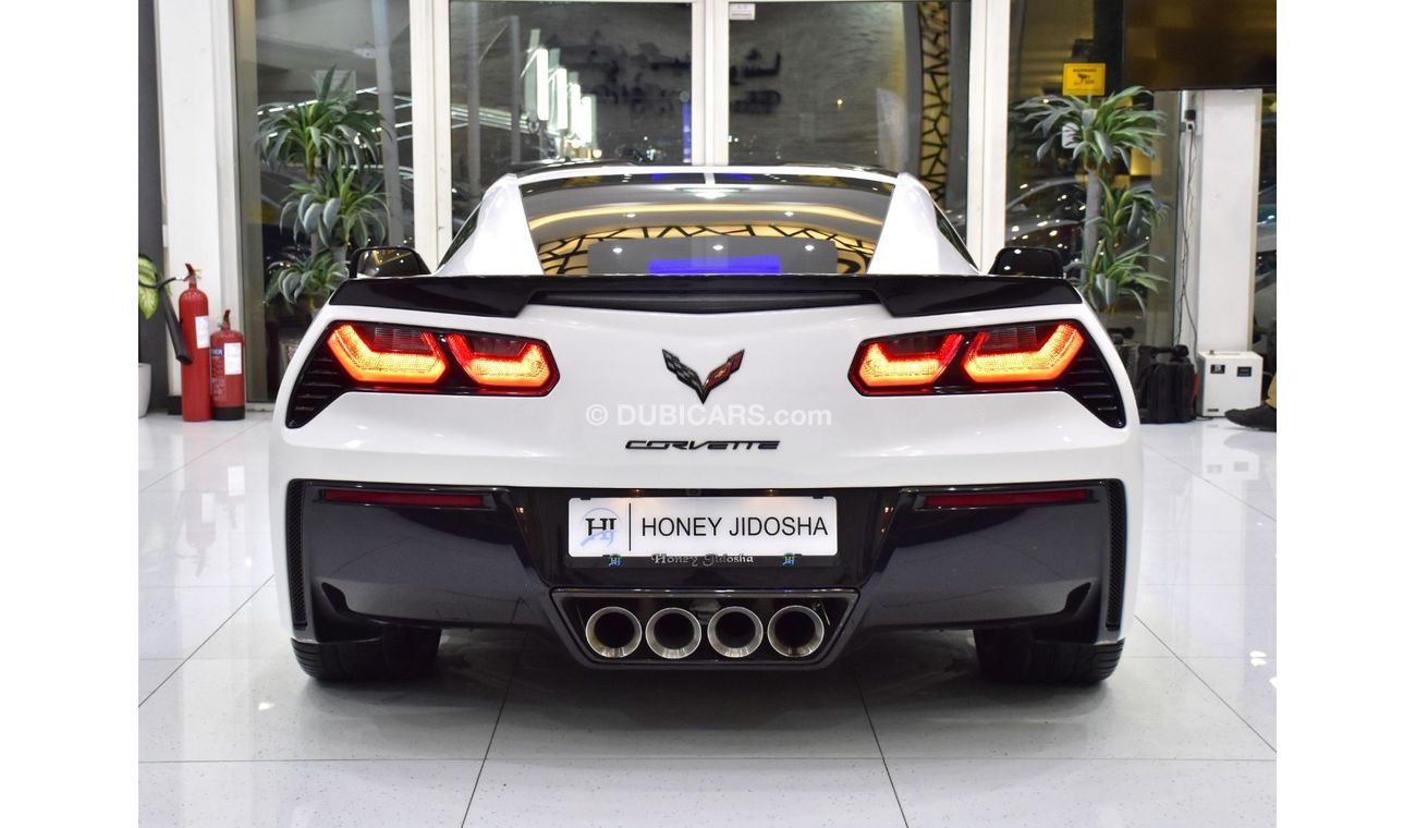 Chevrolet Corvette EXCELLENT DEAL for our Chevrolet Corvette C7 Stingray ( 2016 Model ) in White Color GCC Specs