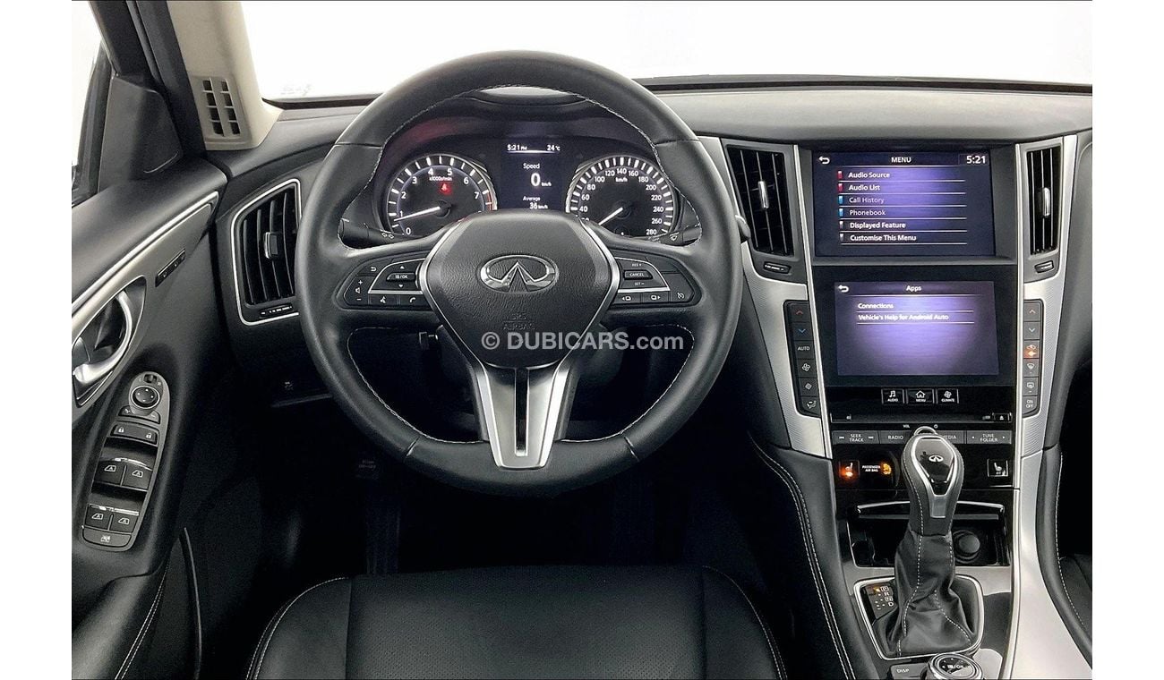 إنفينيتي Q50 Premium / Luxe | ضمان مجاني لمدة عام | 0 دفعة أولى