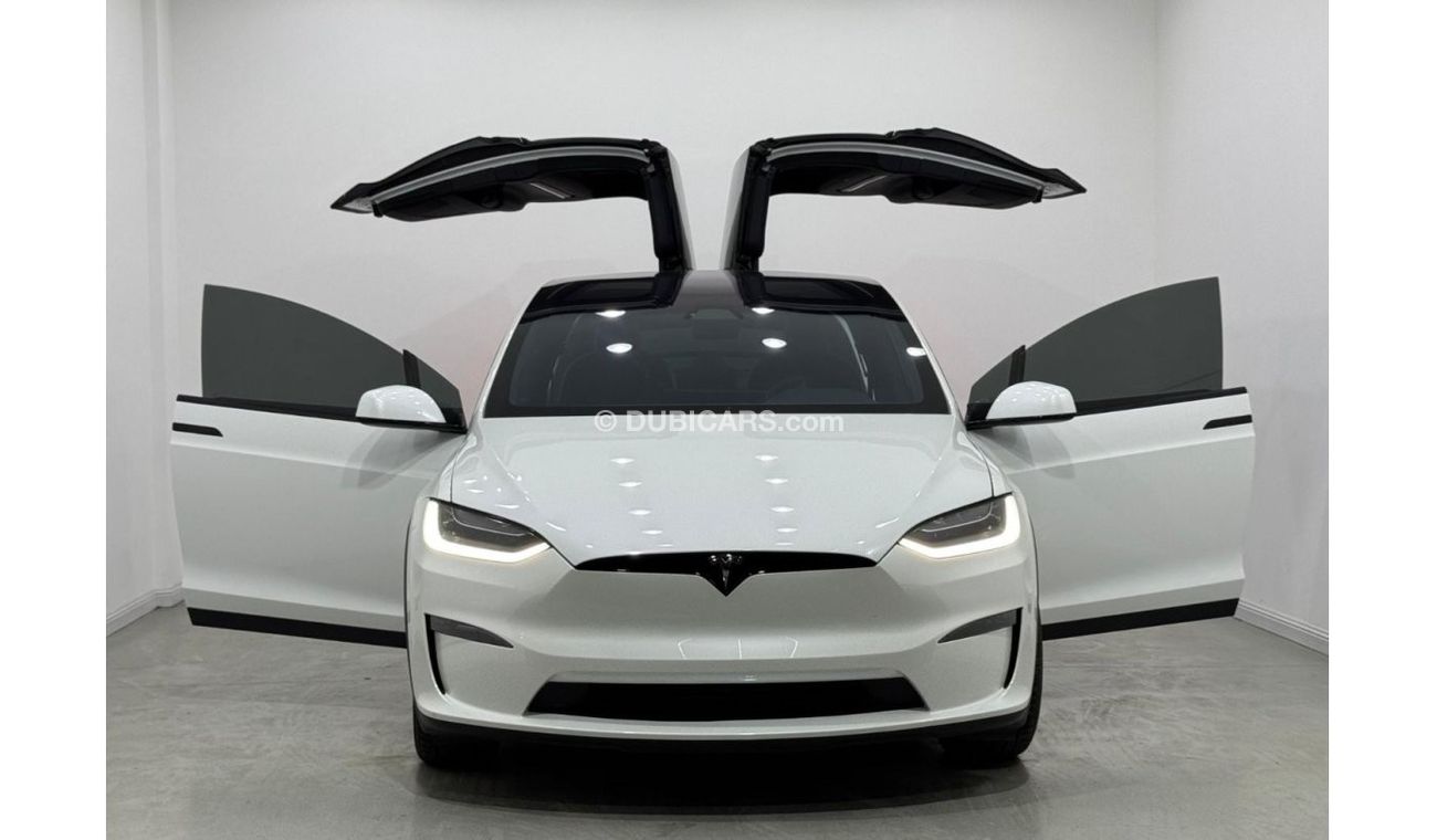 تسلا موديل اكس Long Range 2023 Tesla Model X Long Range, 2028 Tesla Warranty, 2033 Tesla Battery Warranty, Falcon D