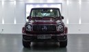 Mercedes-Benz G 63 AMG MERCEDES-BENZ G63 AMG V8 BITURBO . IN EXCELLENT CONDITION