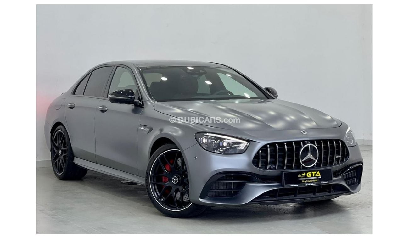 مرسيدس بنز E 63 AMG 2021 Mercedes Benz E63 S AMG, May 2023 Mercedes Warranty, Fully Loaded, New Car!