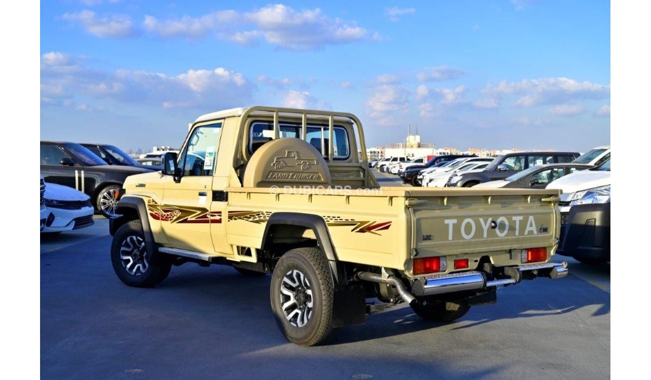 تويوتا لاند كروزر بيك آب 2024 TOYOTA LAND CRUISER 79 SINGLE CAB PICKUP S-DLX 2.8L TURBO DIESEL 4WD AT