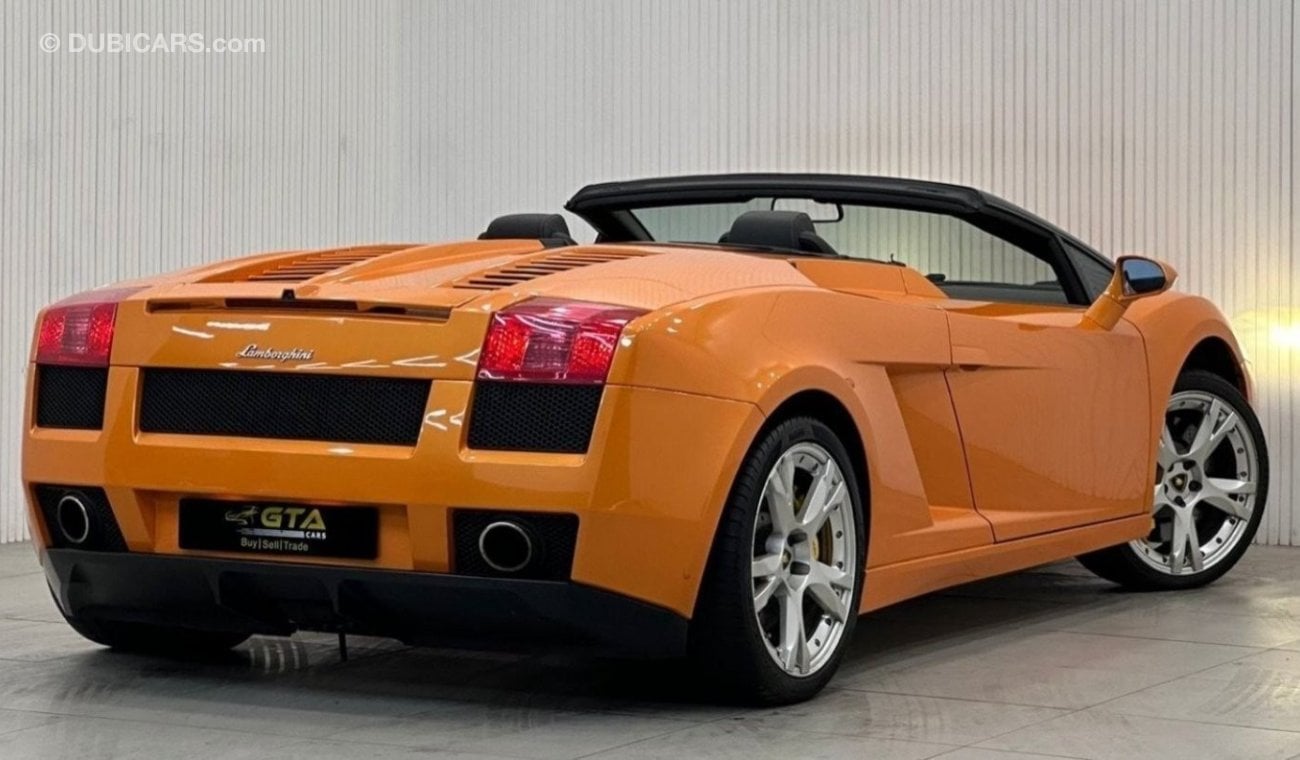 Lamborghini Gallardo 2007 Lamborghini Gallardo Spider(Full Option), Full Service History,GCC