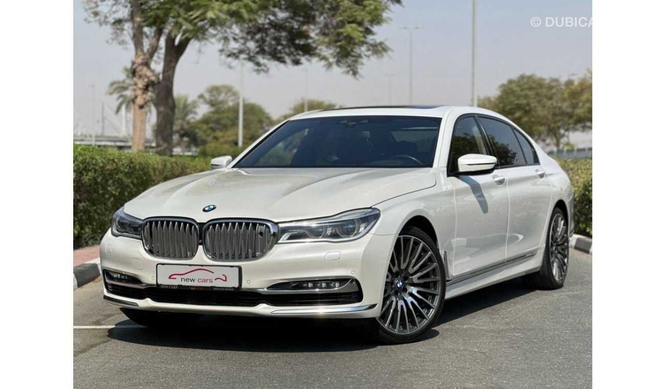 بي أم دبليو 750Li لاكجري بلس بي ام دبليو 750ال اي 2016 لون  ابيض