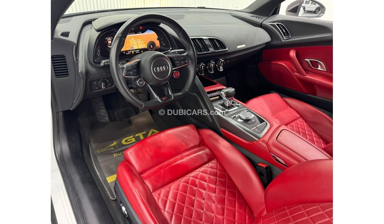 أودي R8 Sport Black Edition V10 (540 HP) 2018 Audi R8 Sport Black Edition V10, Warranty, Full Audi Service H