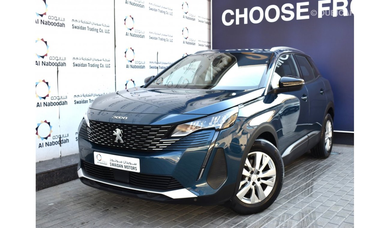 Peugeot 3008 AED 1440 PM  ACTIVE 1.6 TC AT GCC MANUFACTURER WARRANTY 2028 OR 100K KM