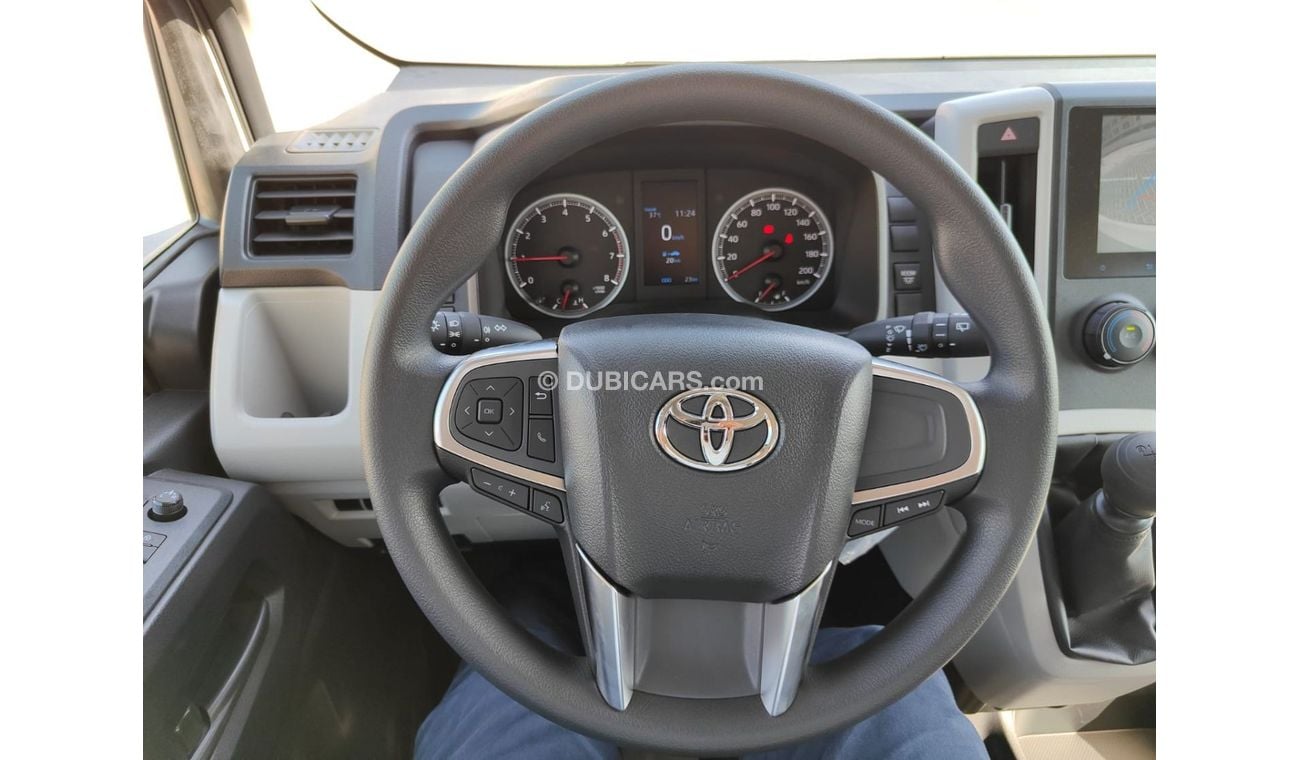 تويوتا هاياس 2025 Toyota Hiace DX with Rear Heater 13-Seater 3.5L V6 Petrol M/T (2-Point Seatbelts) Export Only