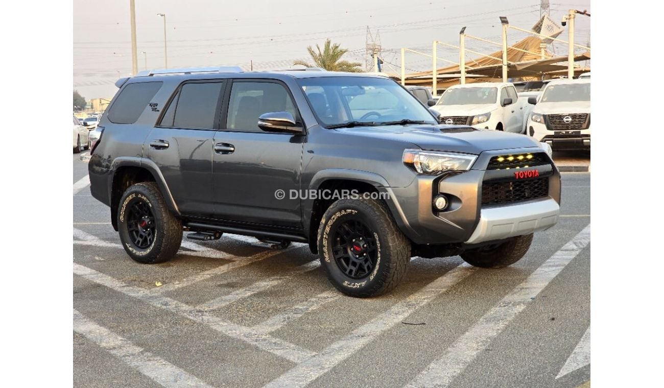 تويوتا Runner4 2018 TRD off road full option sunroof and original leather seats