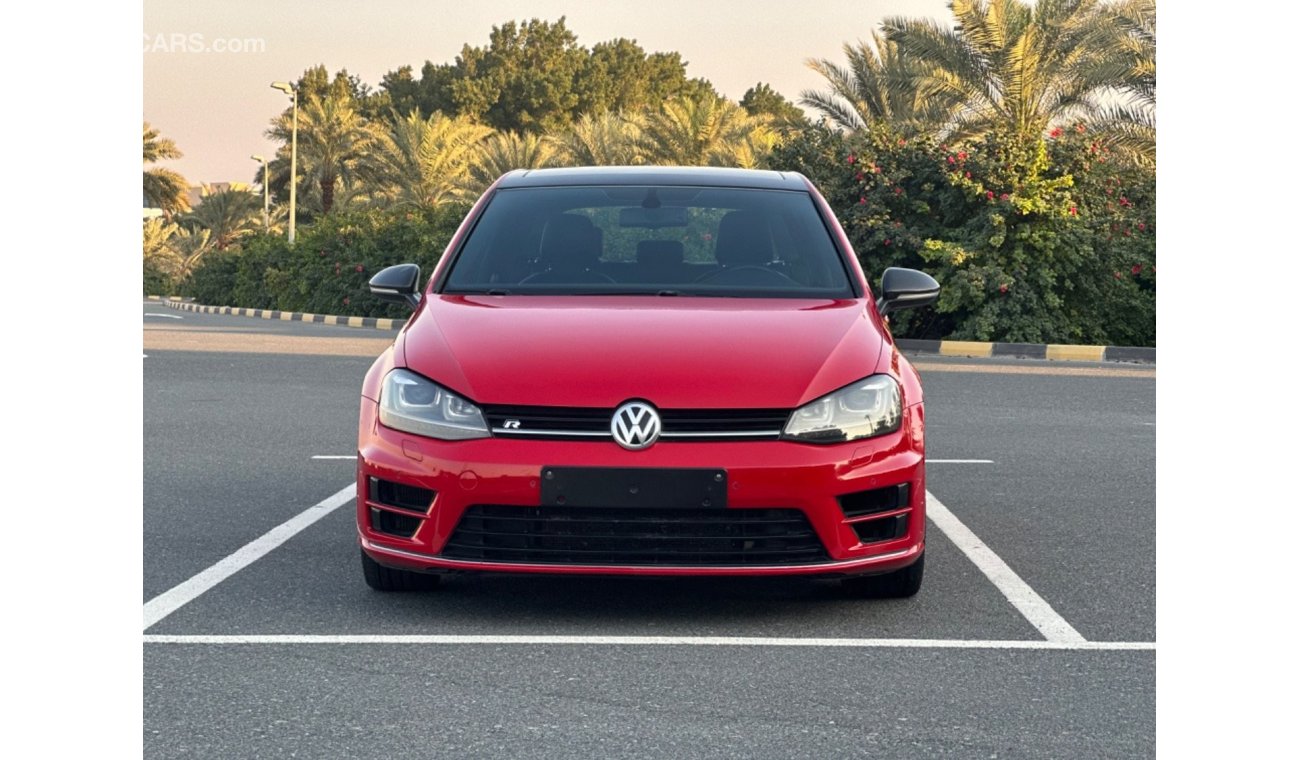 Volkswagen Golf MODEL 2015 GCC CAR PERFECT CONDITION INSIDE AND OUTSIDE FULL OPTION PANORAMIC ROOF LEATHER SEATS BAC