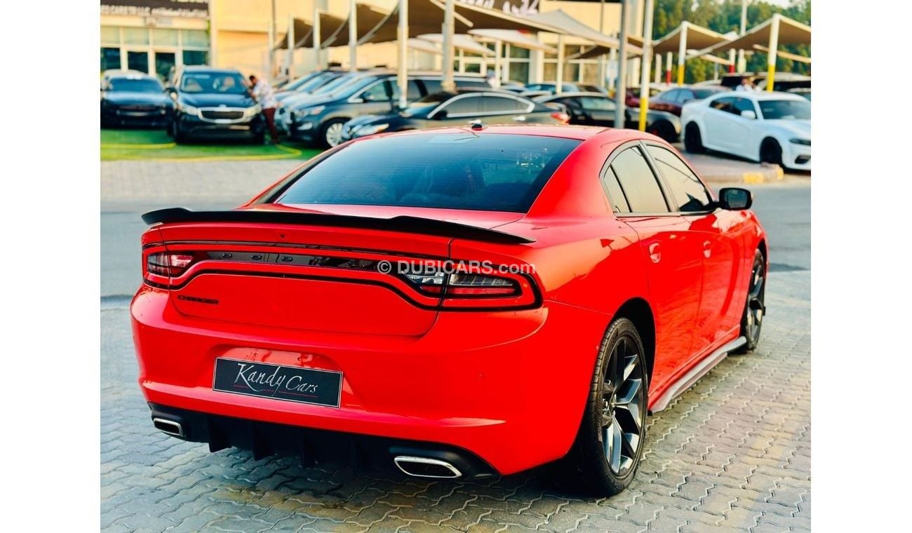 Dodge Charger SXT 3.6L | Monthly AED 1230/- | 0% DP | Custom Leather Seats | Touch Screen | # 19865