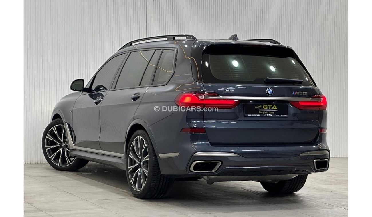 بي أم دبليو X7 2021 BMW X7 M50i M-Sport, Feb 2026 BMW Warranty + Service Pack, Full Options, Low Kms, GCC