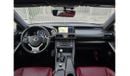 Lexus IS300 F Sport LEXUS IS-300 F-SPORT 2020 GCC PERFERCT CONDITION IN SIDE OUT SIDE // 2 KEYS