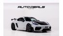 Porsche 718 Cayman GT4 RS Weissach | GCC | Warranty | Brand New | 4.0L F6