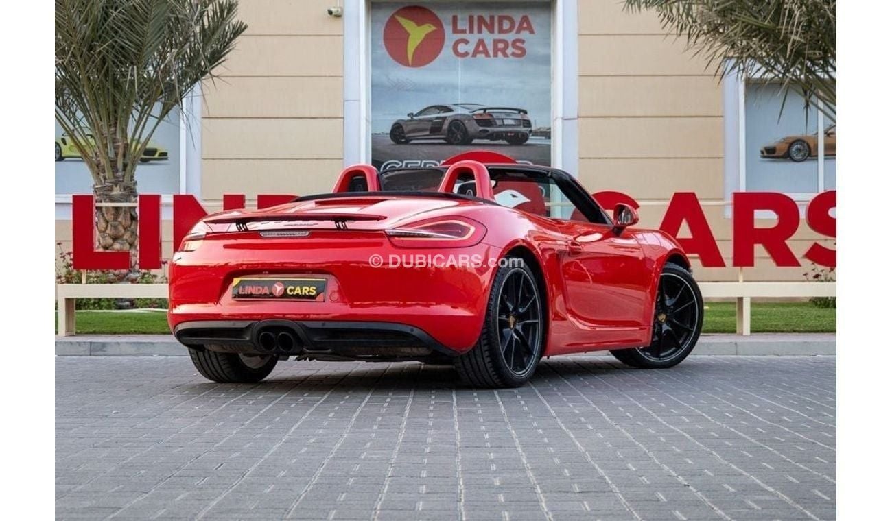 Porsche 718 Boxster Std 2.0L A/T Porsche Boxster 2015 GCC with Flexible Down-Payment.