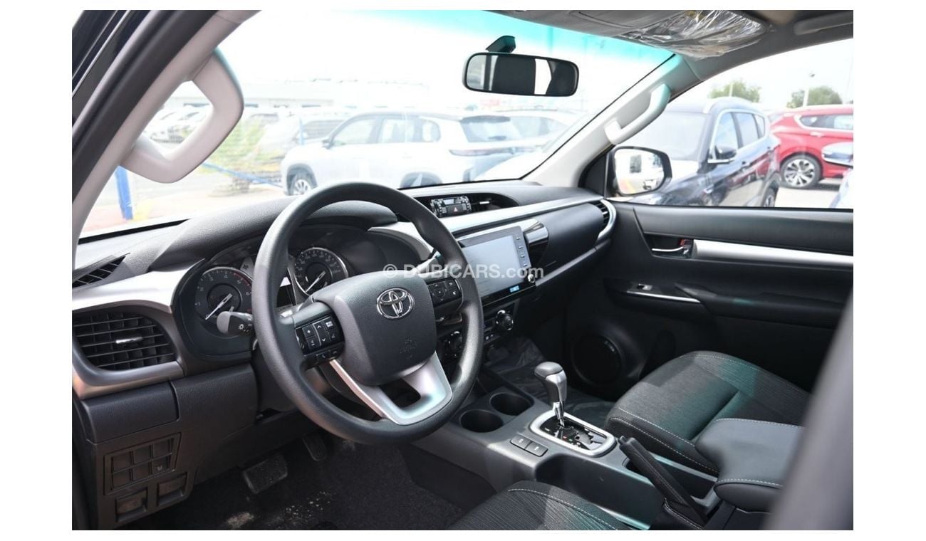 تويوتا هيلوكس Toyota Hilux SR5 2.4L Diesel Automatic, Double Cab,  Color Black , Model 2023