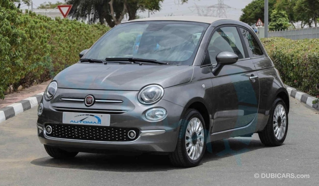 Fiat 500 Cabrio 1.4L FWD , 2024 GCC , 0Km , With 5 Years or 120K Km Warranty @Official Dealer