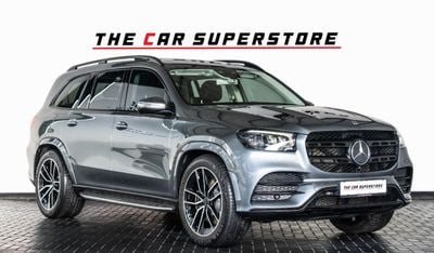 مرسيدس بنز GLS 450 Premium + 3.0L (367 HP) 2020-MERCEDES BENZ GLS 450 4matic AMG Line 7 Seater-GCC-FSH WITH GARGASH-1 Y