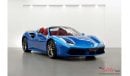 Ferrari 488 Spider 2017 / GCC / CARBON FIBER / LIFTING KIT