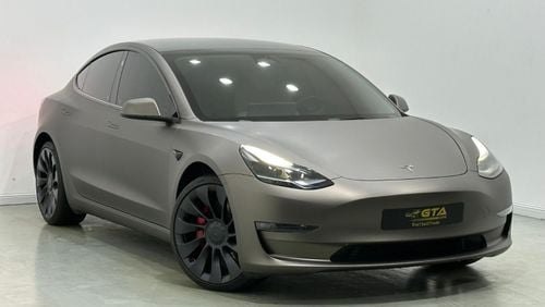 Tesla Model 3 Performance 2023 Tesla Model 3 Performance, 2027 Tesla Warranty, 2031 Tesla Battery Warranty, Low Km