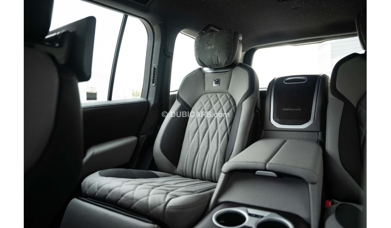 Toyota Land Cruiser VX MBS Autobiography 4 Seater Black Edition with Luxurious Genuine MBS Seats