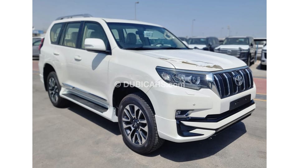 New TOYOTA PRADO 4.0L VX PETROL WHITE 2023 2023 for sale in Dubai - 576090