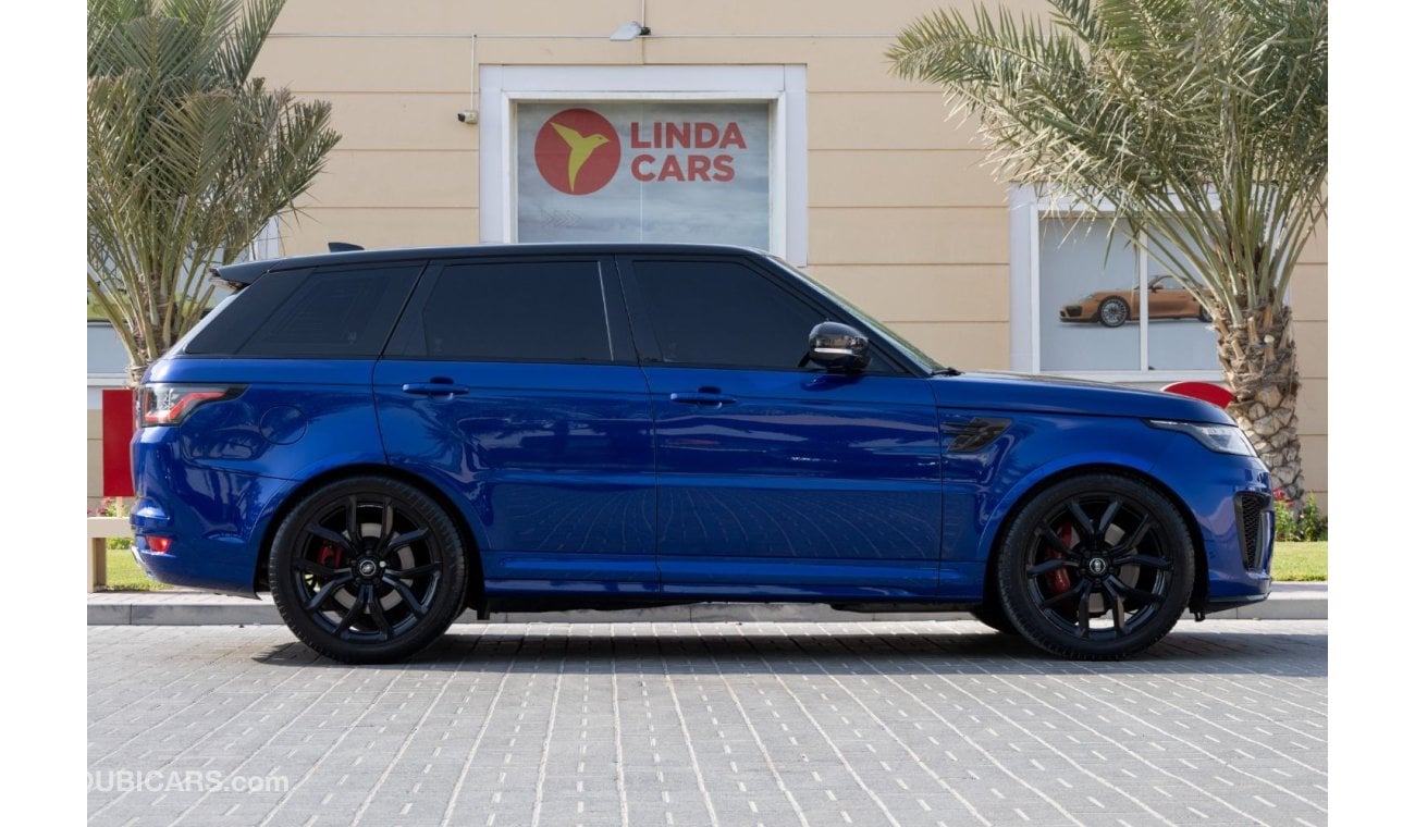 لاند روفر رينج روفر سبورت Range Rover Sport SVR 2019 GCC under Warranty with Flexible Down-Payment.