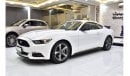 Ford Mustang EXCELLENT DEAL for our Ford Mustang ( 2015 Model ) in White Color GCC Specs