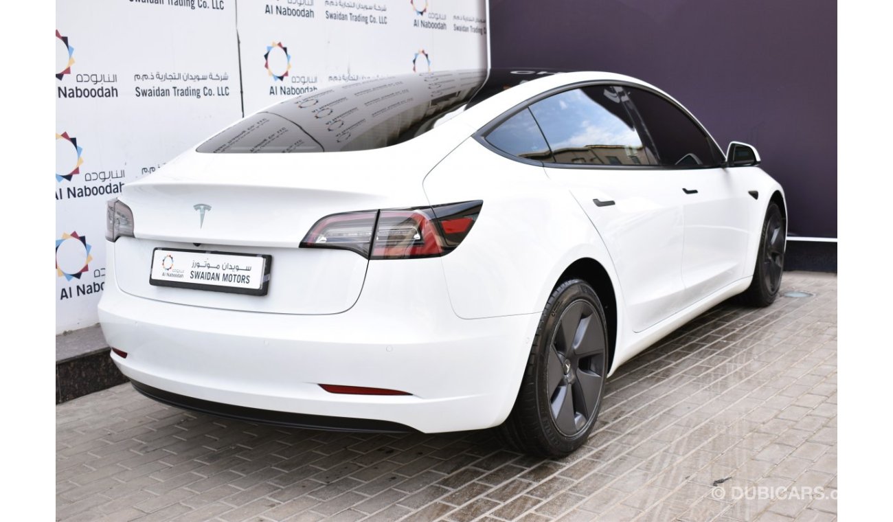 تسلا موديل 3 AED 2239 PM I 2022 GCC MANUFACTURER WARRANTY UP 2026 OR 80K KM