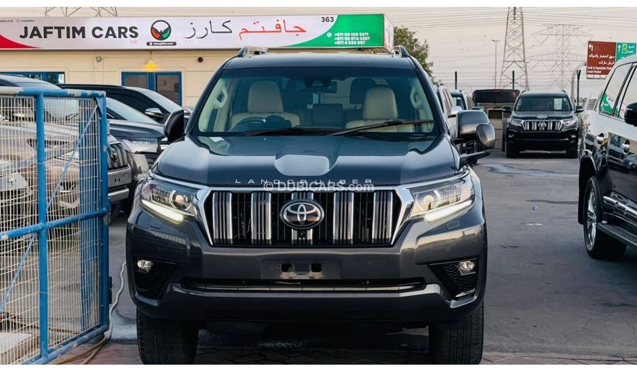 Toyota Prado TX-L 2017 GREY | 2.8L DIESEL | HEATED SEATS | 360 CAMERA | SUNROOF | BEIGE PREMIUM INTERIOR