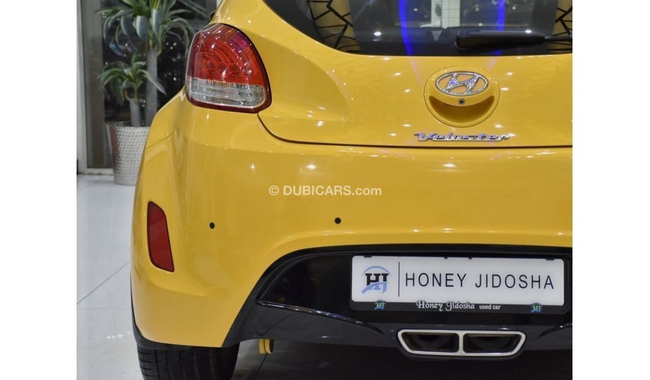 Hyundai Veloster EXCELLENT DEAL for our Hyundai Veloster ( 2015 Model ) in Yellow Color GCC Specs