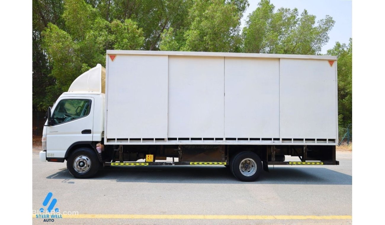 ميتسوبيشي كانتر Water Body Long Wheel Base with HD Sliding Door Box - Ready To Drive - GCC