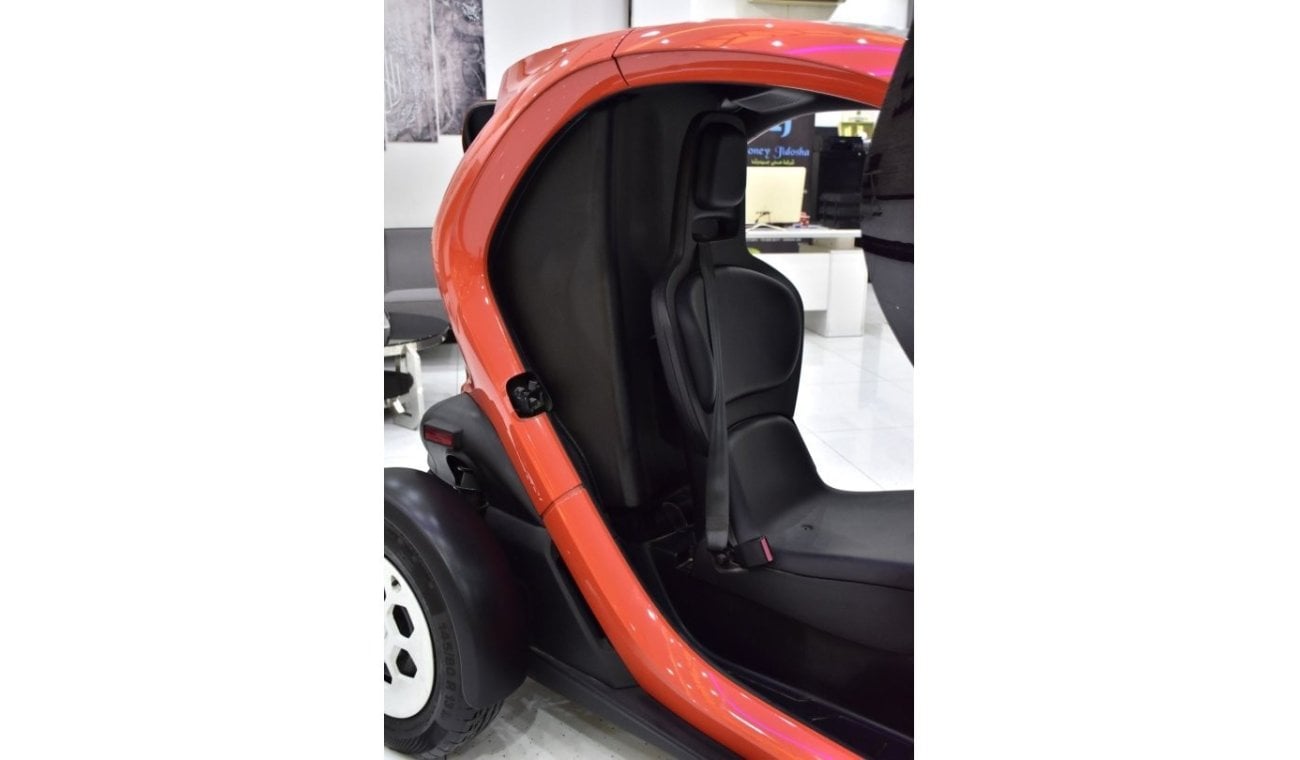 رينو تويزي EXCELLENT DEAL for our Renault Twizy ( 2019 Model ) in Orange Color Korean Specs