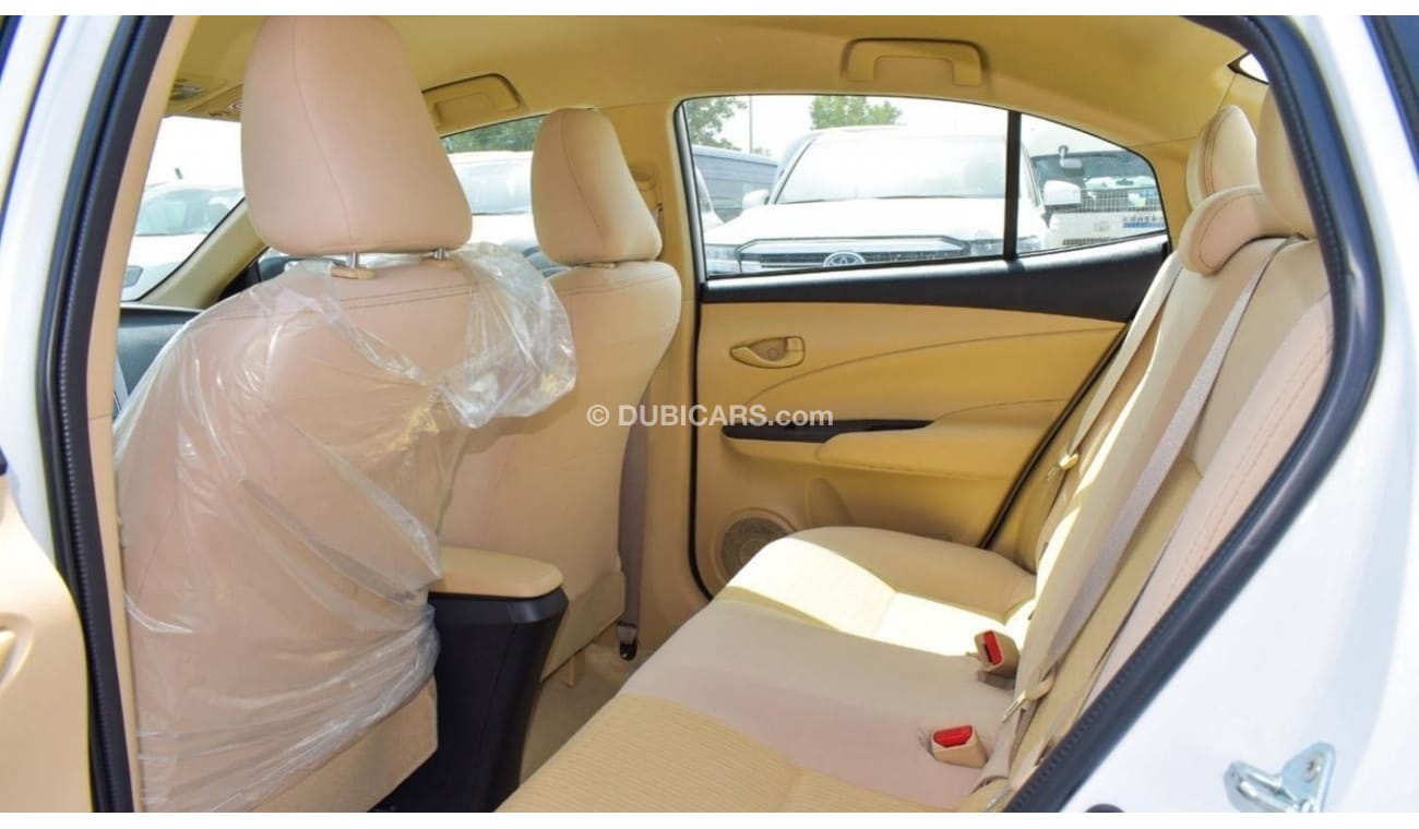 تويوتا يارس 1.5 E PETROL A/T FABRIC SEATS SEDAN WITH GCC SPECS EXPORT ONLY