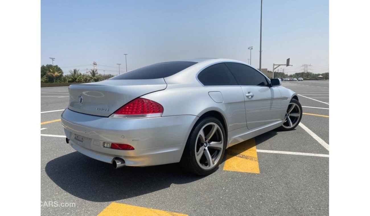 BMW 630i BMW 630 GCC 2007 V6 Perfect condition - Full option -No accident history